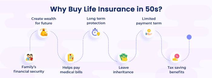 Over 50s LIfe insurance Infographic | PPT